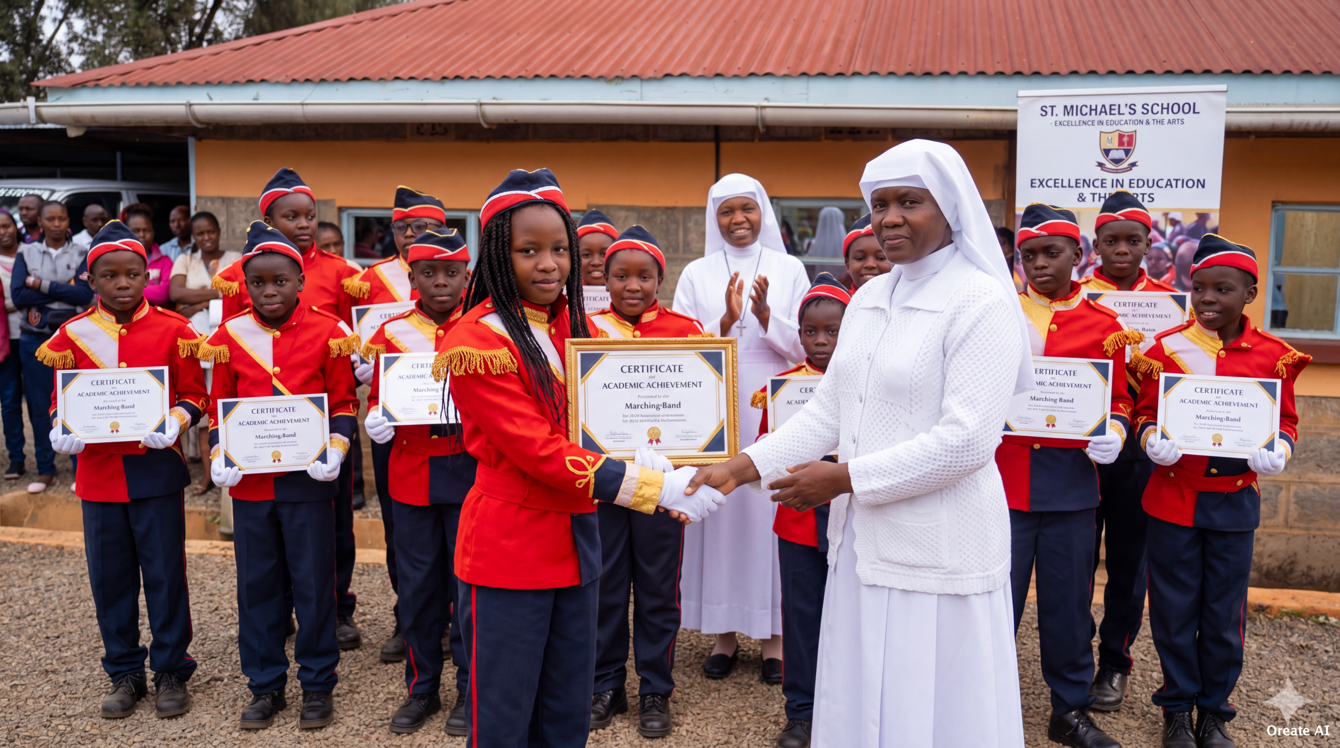 Top tier national examination rank achievement certificates